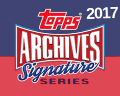 2017 Topps Archival Signature Series Baseball Hobby Box